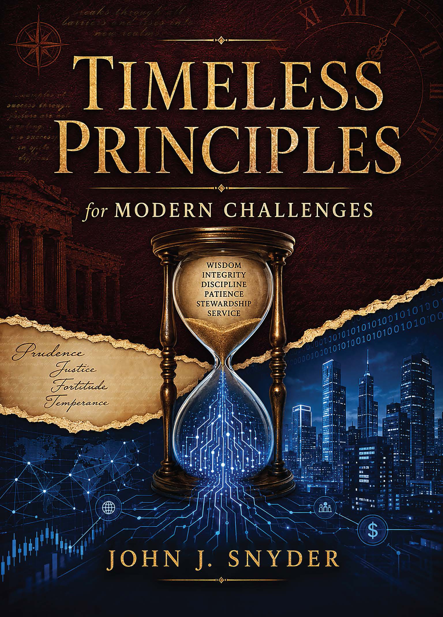 Front cover of the "Timeless Principles for Modern Challenges" book.